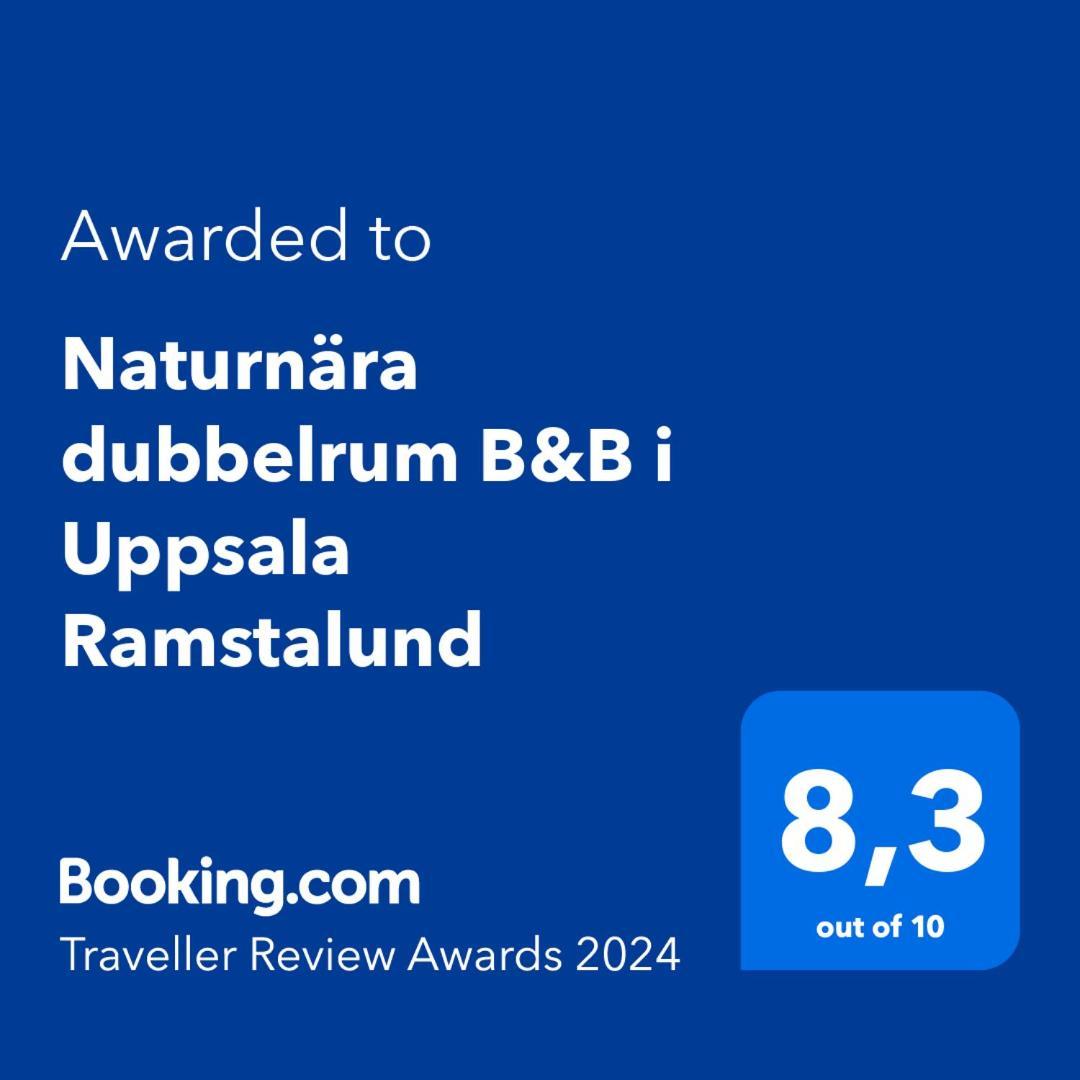 Naturnaera Dubbelrum B&B I Uppsala Ramstalund מראה חיצוני תמונה